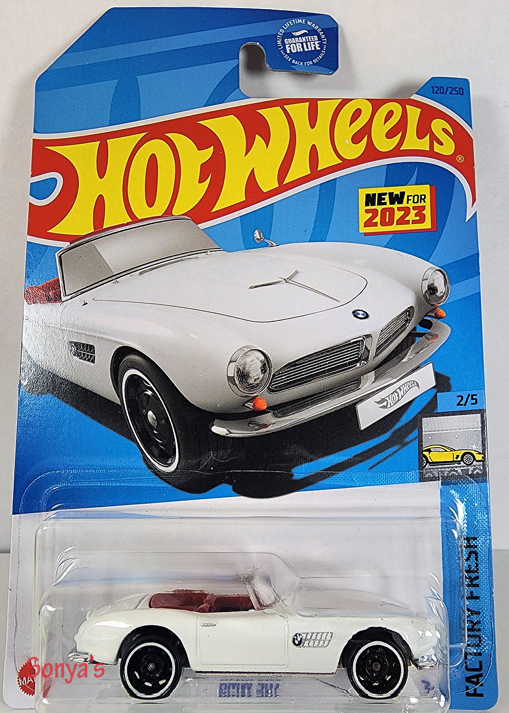 Hot Wheels White BMW 507 2023 – Sonya's Diecast