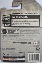 Load image into Gallery viewer, Hot Wheels Red Corvette C7 Z06 Convertible 2023