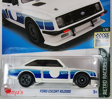 Load image into Gallery viewer, Hot Wheels White Ford Escort RS2000 2023