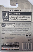 Load image into Gallery viewer, Hot Wheels Blue 2023 Nissan Z 2023