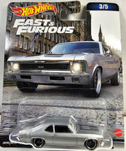 Load image into Gallery viewer, Hot Wheels 1970 Chevrolet Nova SS Premium