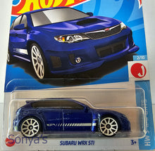 Load image into Gallery viewer, Hot Wheels Cobalt Blue Subaru WRX STI 2022