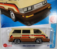Load image into Gallery viewer, Hot Wheels Brown 1986 Toyota Van 2023