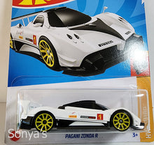 Load image into Gallery viewer, Hot Wheels White Pagani Zonda R 2023