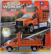Load image into Gallery viewer, Matchbox Working Rigs GMC 3500 Attenuator Truck