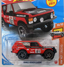 Load image into Gallery viewer, Hot Wheels Range Rover Classic