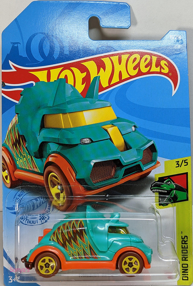 Carrinho Hot Wheels Tricera-truck - Edição Dinossauros 2021