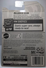 Load image into Gallery viewer, Hot Wheels Black McLaren Elva 2022