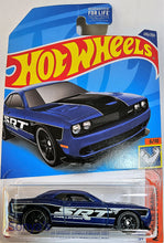 Load image into Gallery viewer, Hot Wheels Blue 15 Dodge Challenger SRT 2022
