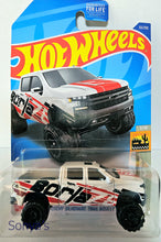 Load image into Gallery viewer, Hot Wheels White 19 Chevy Silverado Trail Boss LT 2022

