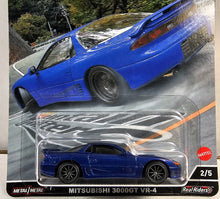 Load image into Gallery viewer, Hot Wheels Blue Mitsubishi 3000GT VR-4 Premium Car Culture 2023

