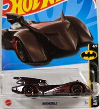 Load image into Gallery viewer, Hot Wheels Dark Red Burgundy Batmobile 2023
