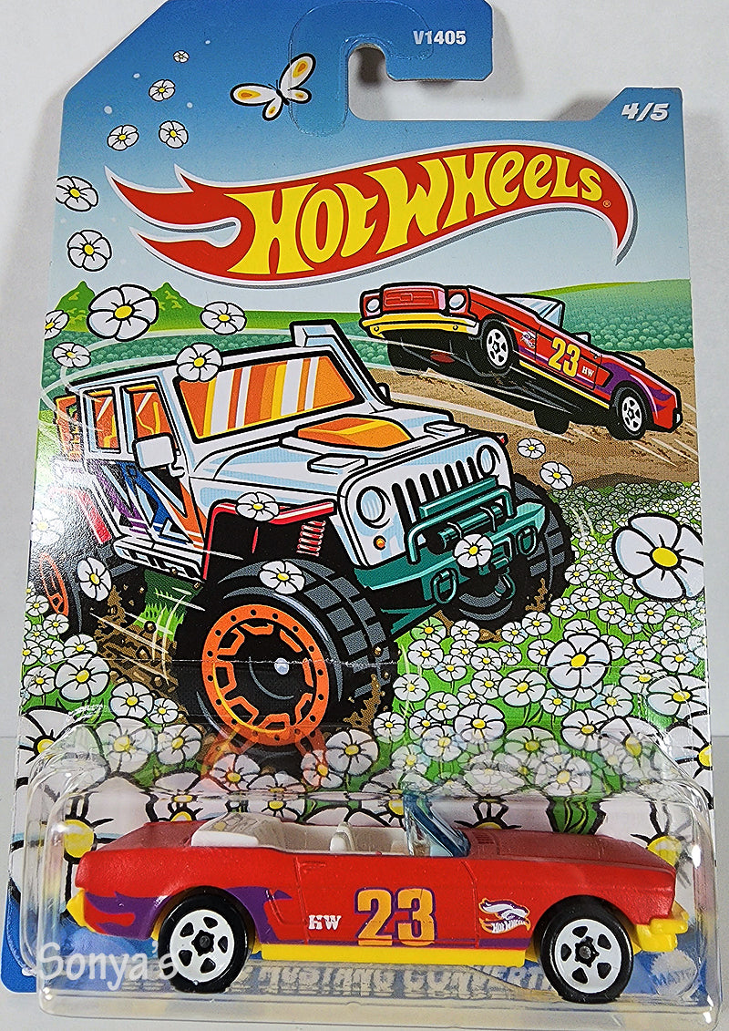Hot Wheels 65 Ford Mustang Convertible Spring