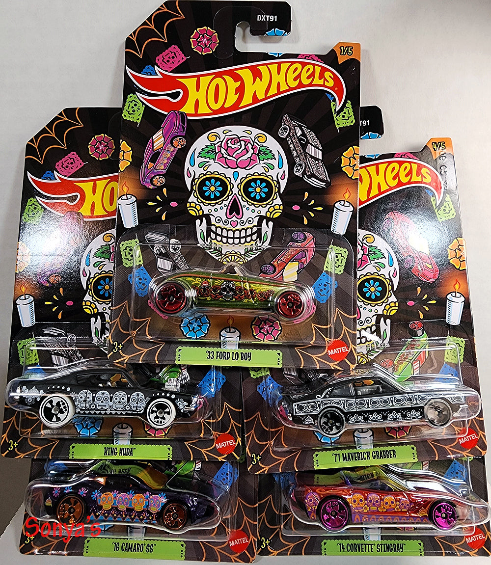 Hot Wheels Halloween set