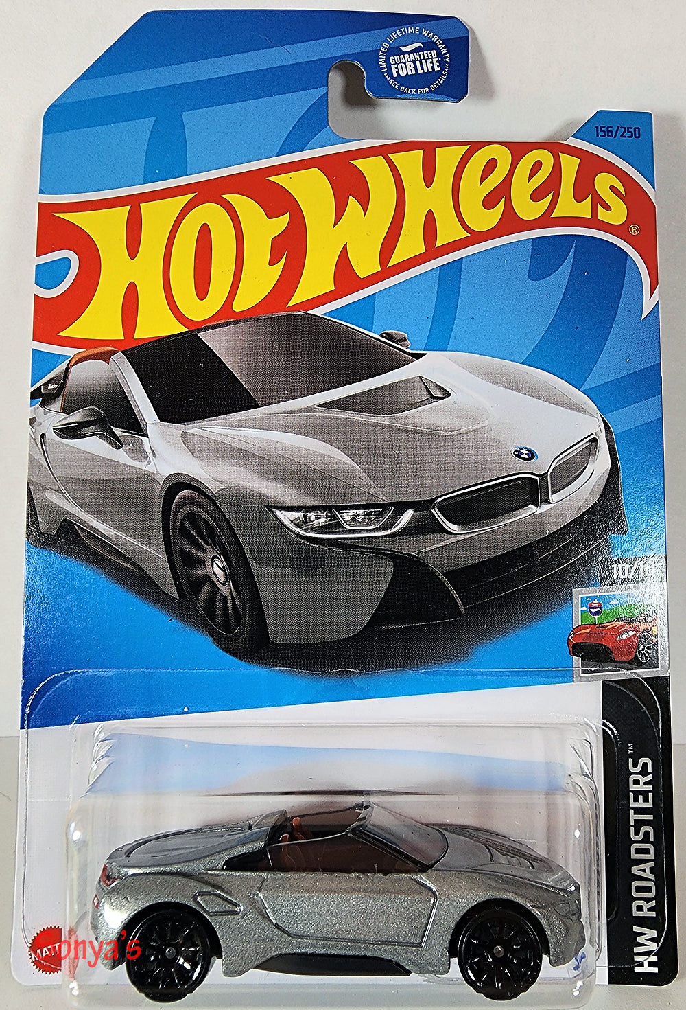 Hot Wheels silver BMW i8 Roadster 2023 ??? Sonya's Diecast