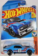Load image into Gallery viewer, Hot Wheels Blue 68 Mercury Cougar
