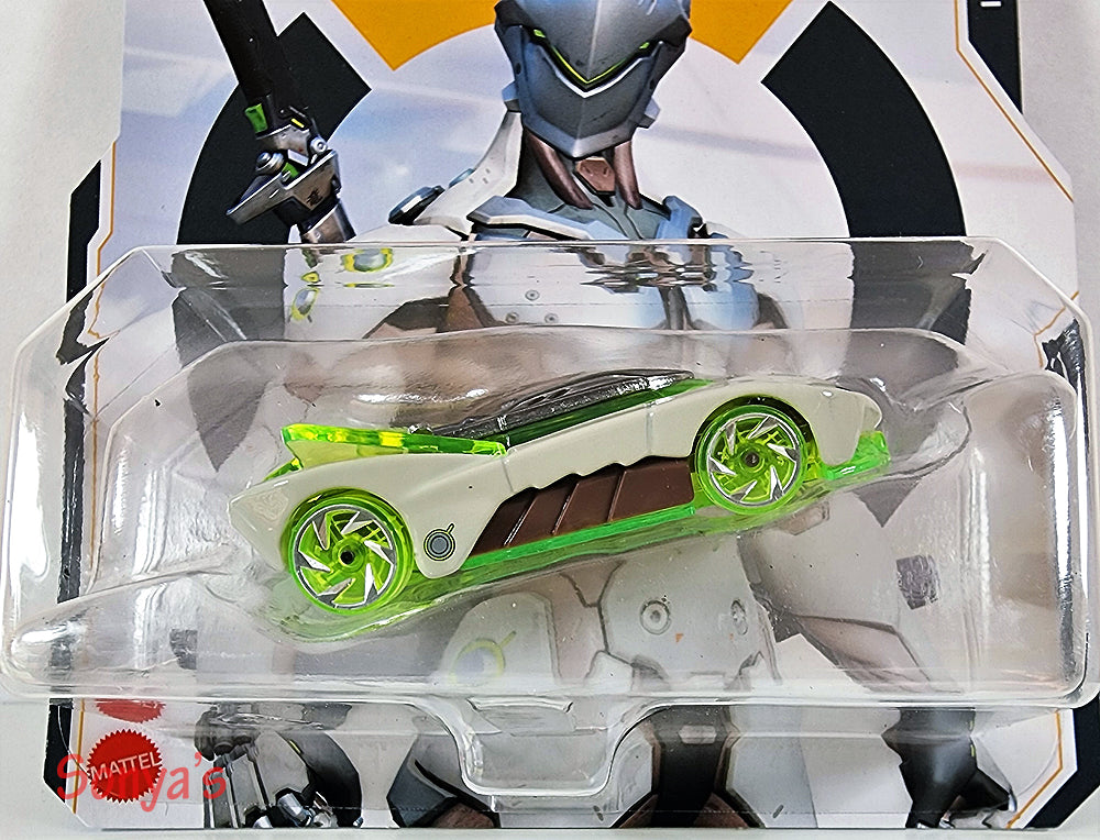 Hot Wheels Overwatch Sensenmann-Auto – 1:64 Maßstab, Druckguss, Offizielles Lizenzprodukt