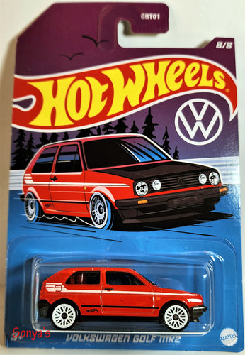Hot Wheels Volkswagen Golf MK2