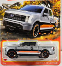 Load image into Gallery viewer, Matchbox Silver 2022 Ford F-150 Lightning 70 Years 2023
