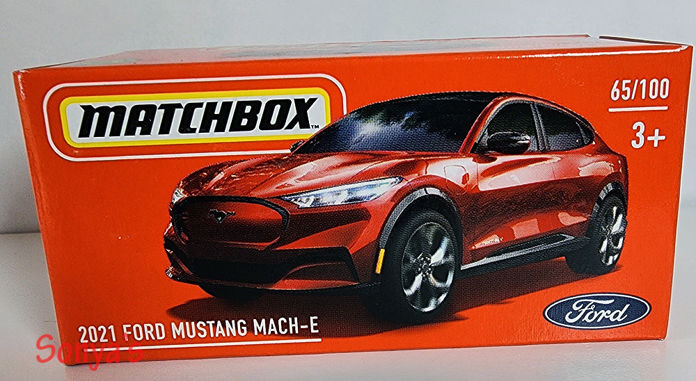 Matchbox Power Grabs 2021 Ford Mustang Mach-E