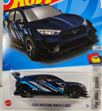 Load image into Gallery viewer, Hot Wheels Dark Blue Ford Mustang Mach-E 1400 2023
