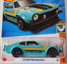 Load image into Gallery viewer, Hot Wheels Mint Custom Ford Maverick 2023
