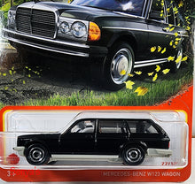 Load image into Gallery viewer, Matchbox Black Mercedes-Benz W123 Wagon 2022
