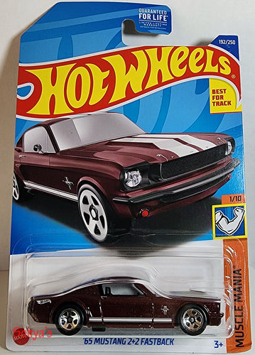 Hot Wheels 65 Mustang 2+2 Fastback