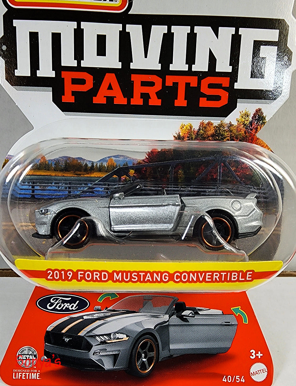 Matchbox Moving Parts 2019 Ford Mustang Convertible 2023 – Sonya's