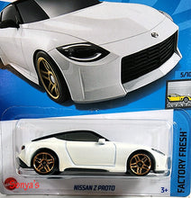 Load image into Gallery viewer, Hot Wheels White Nissan Z Proto 2022
