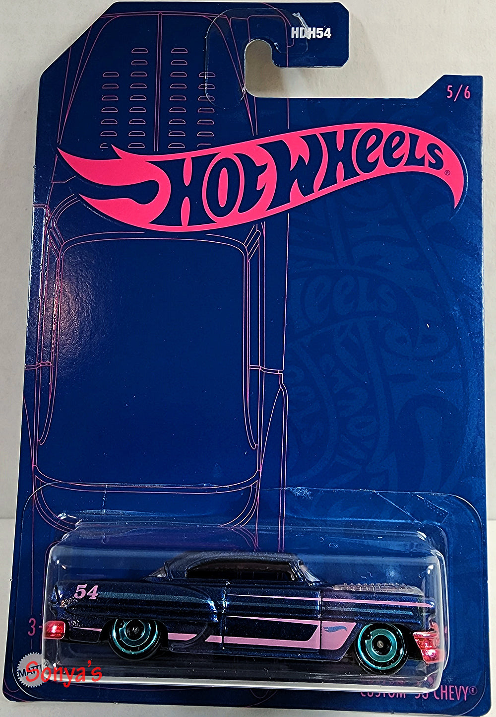 Hot Wheels Pearl & Chrome Custom 53 Chevy 2023