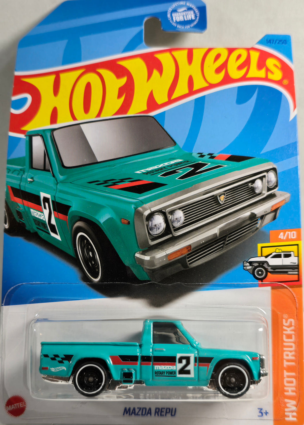 Repu Hot Wheels Green Mazda Repu 2023 – Sonya's Diecast