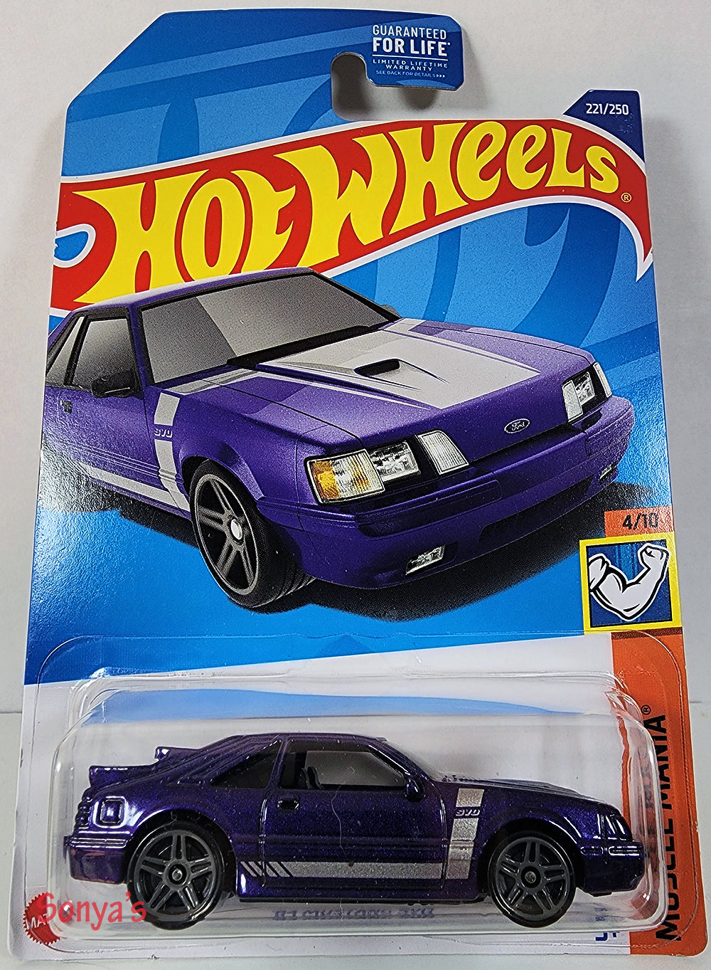 Hot Wheels 84 Mustang SVO