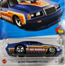 Load image into Gallery viewer, Hot Wheels Blue 86 Ford Thunderbird Pro Stock 2023
