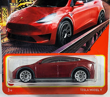 Load image into Gallery viewer, Matchbox Red Tesla Model Y 2023

