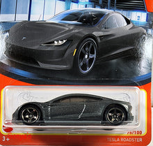 Load image into Gallery viewer, Matchbox Gray Tesla Roadster 2023
