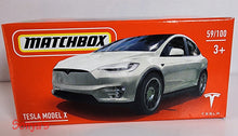 Load image into Gallery viewer, Matchbox Power Grabs Tesla Model X
