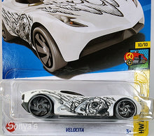 Load image into Gallery viewer, Hot Wheels White Velocita 2022
