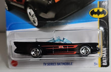 Load image into Gallery viewer, Hot Wheels Black TV Series Batmobile 2022
