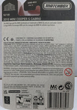 Load image into Gallery viewer, Matchbox 2010 Mini Cooper S Cabrio card

