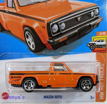 Load image into Gallery viewer, Hot Wheels Orange Mazda Repu 2022
