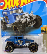 Load image into Gallery viewer, Hot Wheels Blue Baja Bone Shaker 2022

