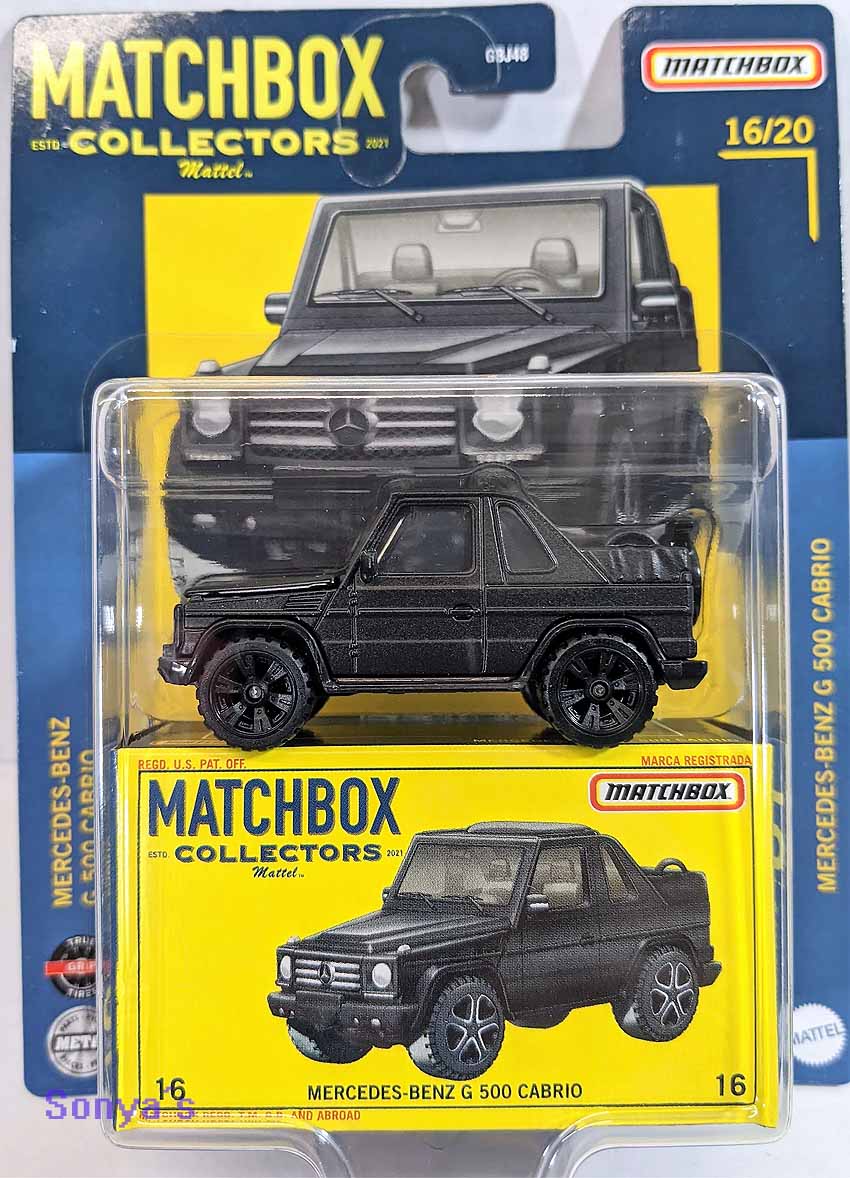 Matchbox Collectors Mercedes Benz G 500 Cabrio