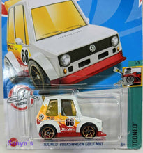 Load image into Gallery viewer, Hot Wheels White Tooned Volkswagen Golf MK1 2022

