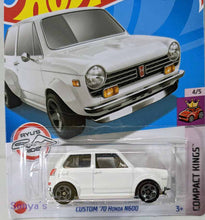 Load image into Gallery viewer, Hot Wheels White Custom 70 Honda N600 2022
