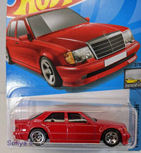 Load image into Gallery viewer, Hot Wheels Red Mercedes-Benz 500 E 2022
