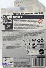 Load image into Gallery viewer, Hot Wheels White Tooned Volkswagen Golf MK1 2022
