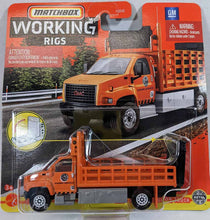 Load image into Gallery viewer, Matchbox Working Rigs GMC 3500 Attenuator Truck
