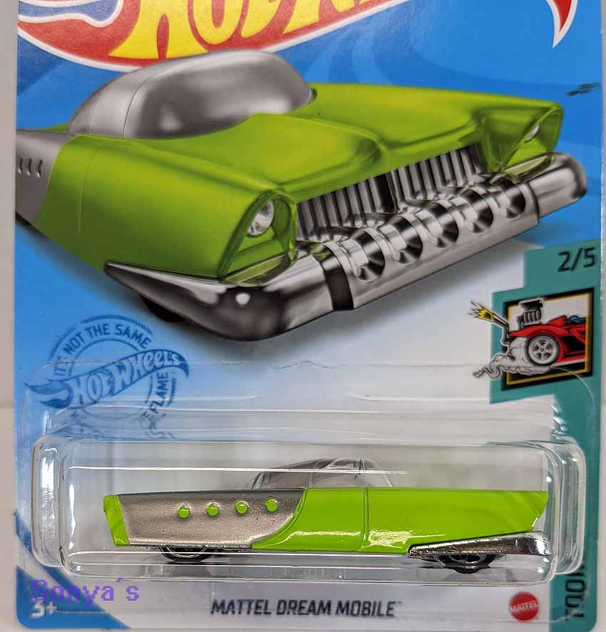 Hot Wheels Lime Mattel Dream Mobile 2021 – Sonya's Diecast