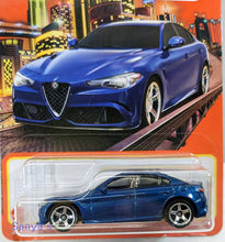 Load image into Gallery viewer, Matchbox Blue 2016 Alfa Romeo Giulia 2022
